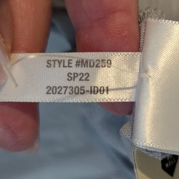 NWT Madewell Gray Blue Tee Shirt, Size 4X - Picture 6 of 9